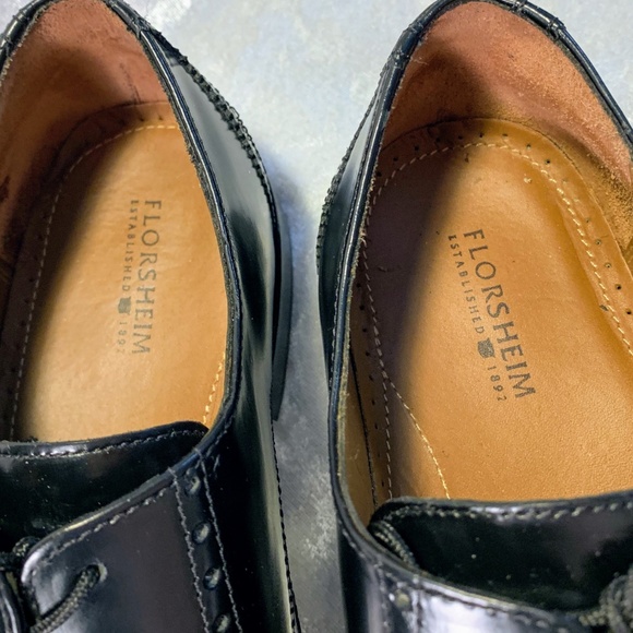 Florsheim Mens Midtown Wingtip Oxford, 13 D, EUC - Picture 5 of 8